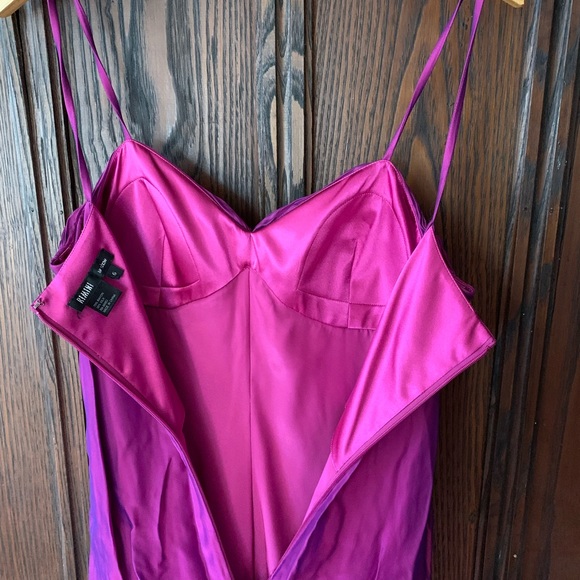 Rimini magenta dressy dress - size 6 - Picture 10 of 13